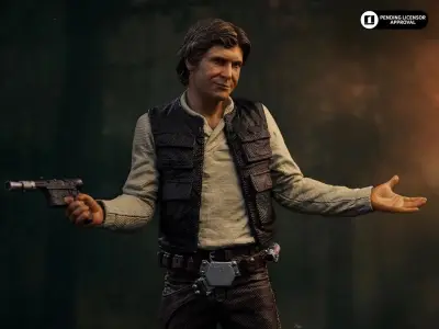 Statue Star Wars episode 6 han solo 1/10